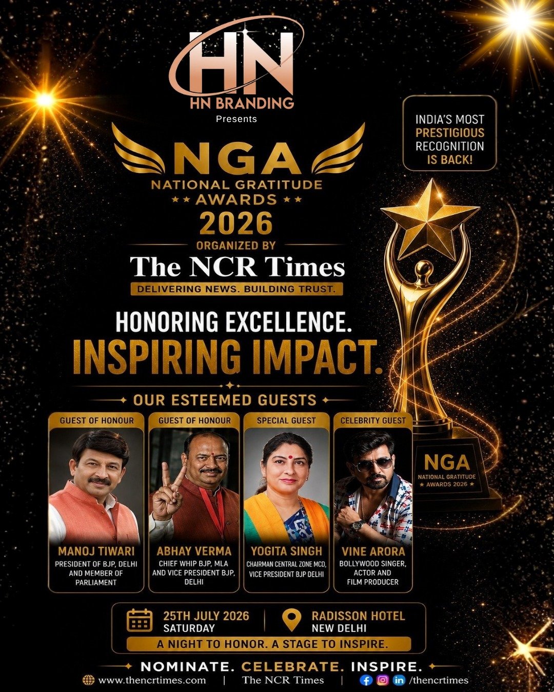 NGA Awards 2026